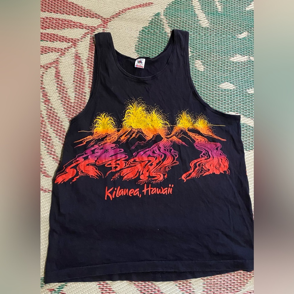 Tank top Kilauea Hawaii volcano wraparound